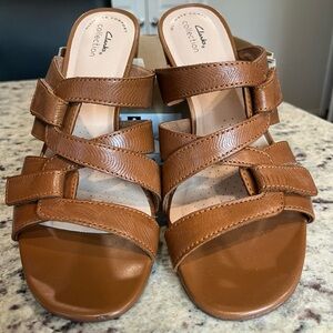 Clarks Womens Jocelynne Rose Sandals Sz 9 $30